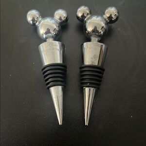 Silver Mickey Mouse Wine Stoppers